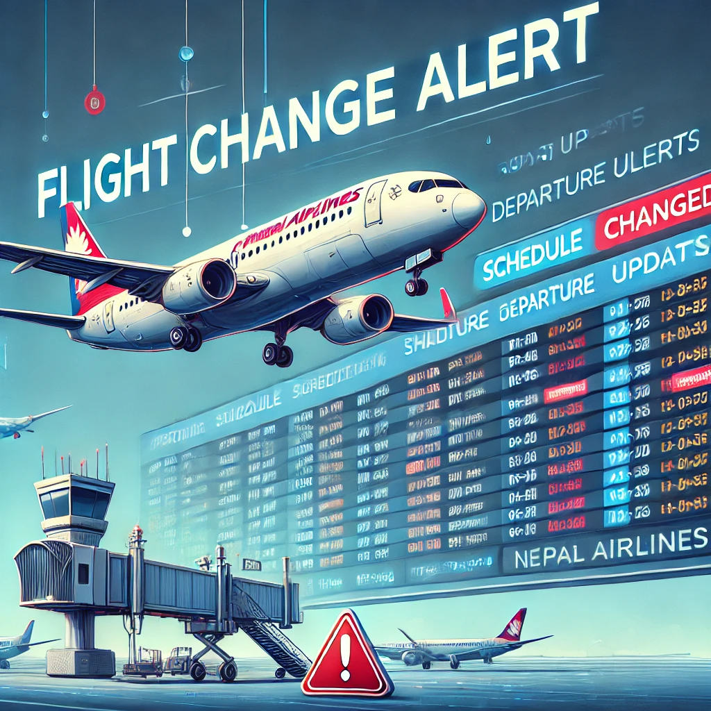 Nepal Airlines - Flights Changes